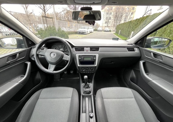 Skoda RAPID cena 18900 przebieg: 228561, rok produkcji 2014 z Warszawa małe 92